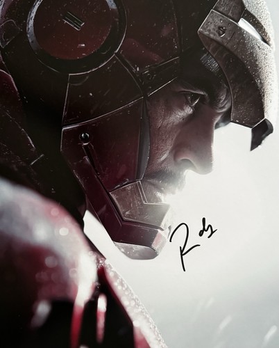 Robert downey signed 8 - signed, x